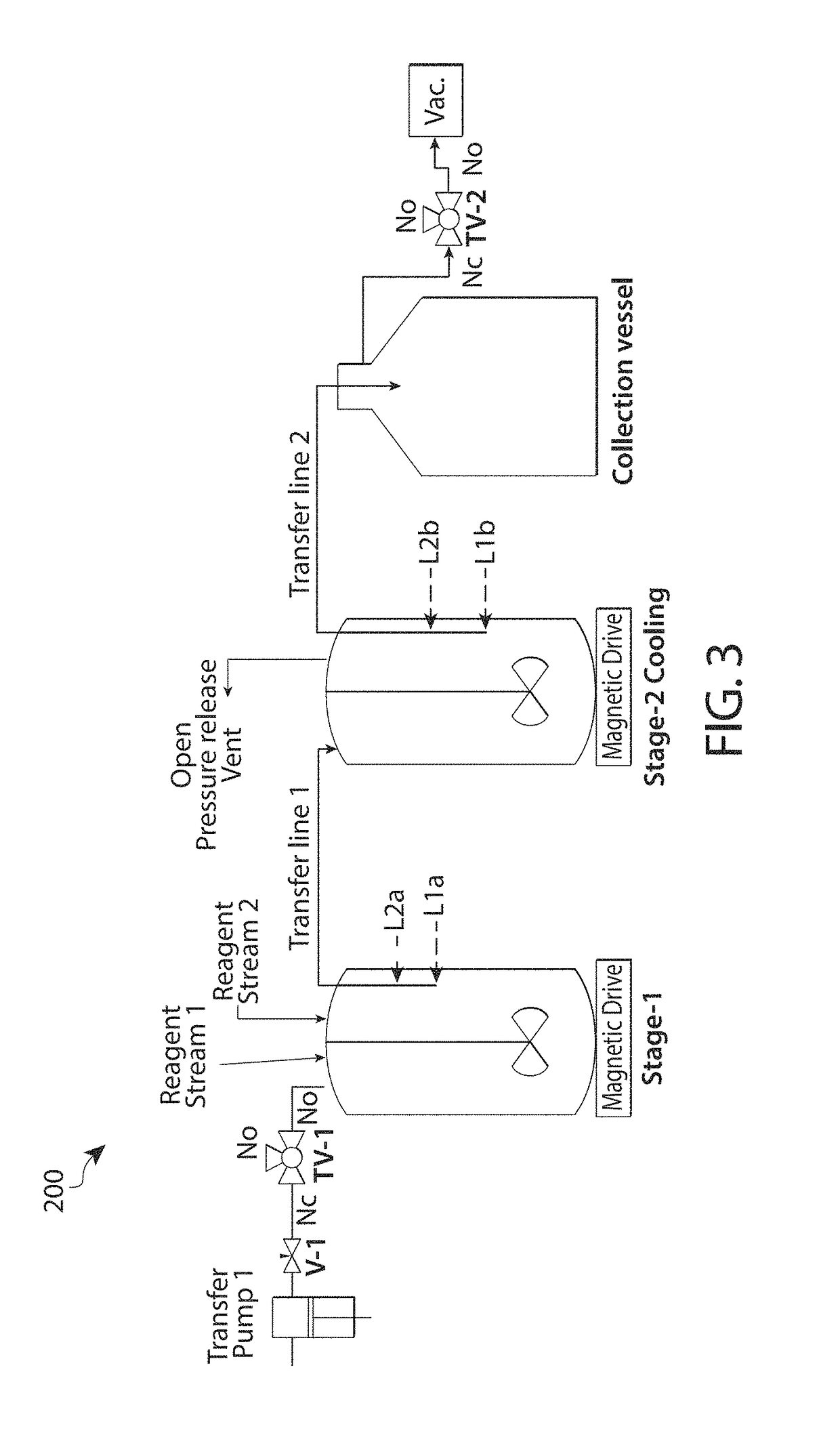 Pressure driven flow crystallizer