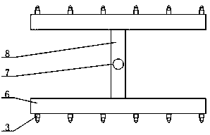 Automatic water feeding device for farm