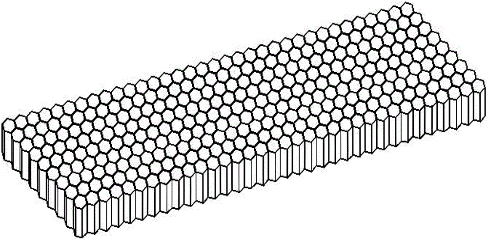 Electron beam selective melting forming method for weld-less metal honeycomb components