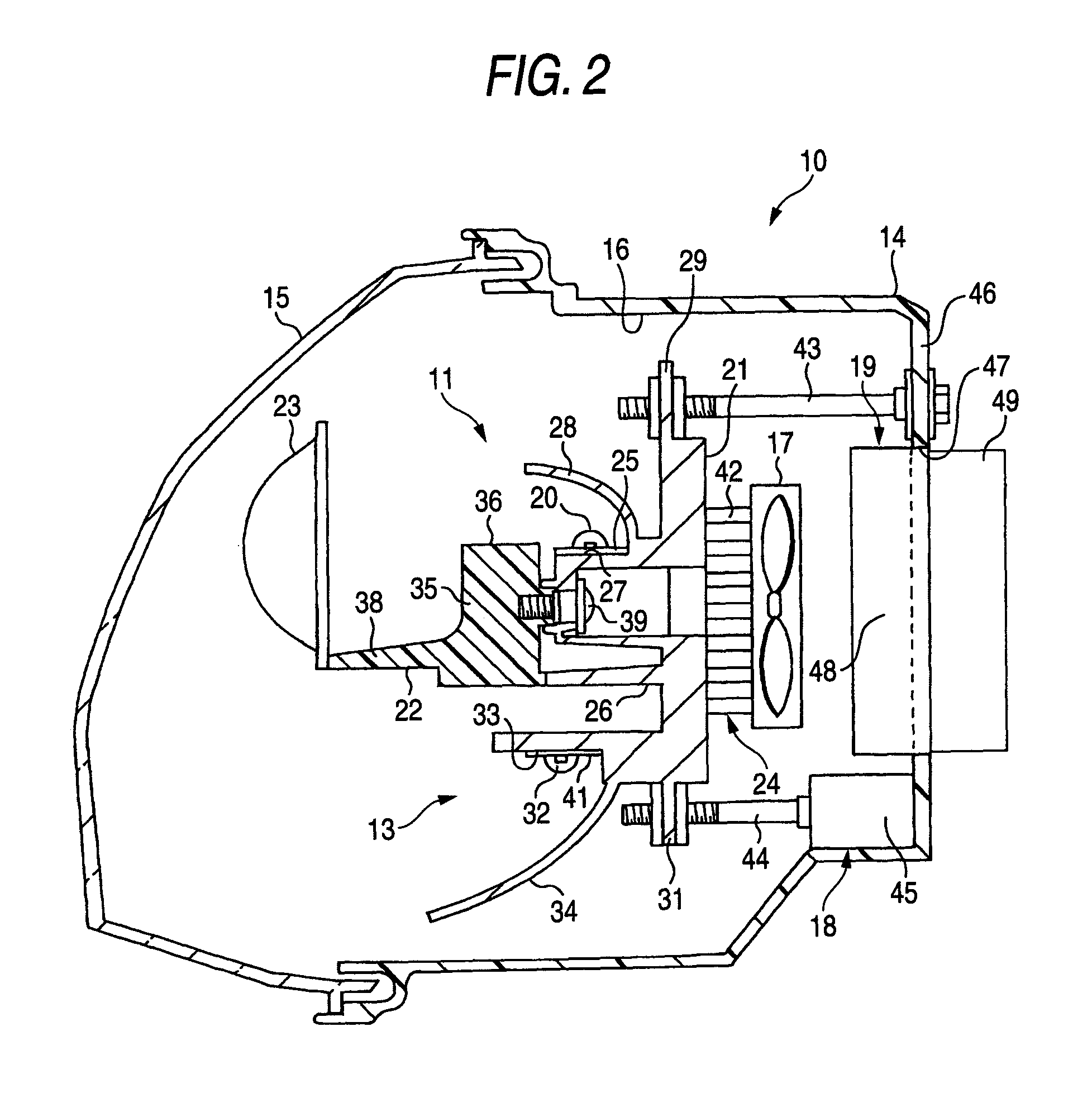 Vehicle lighting device