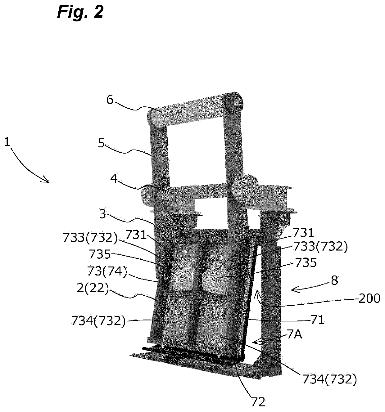 Watertight structure for flap gate and flap gate comprising same