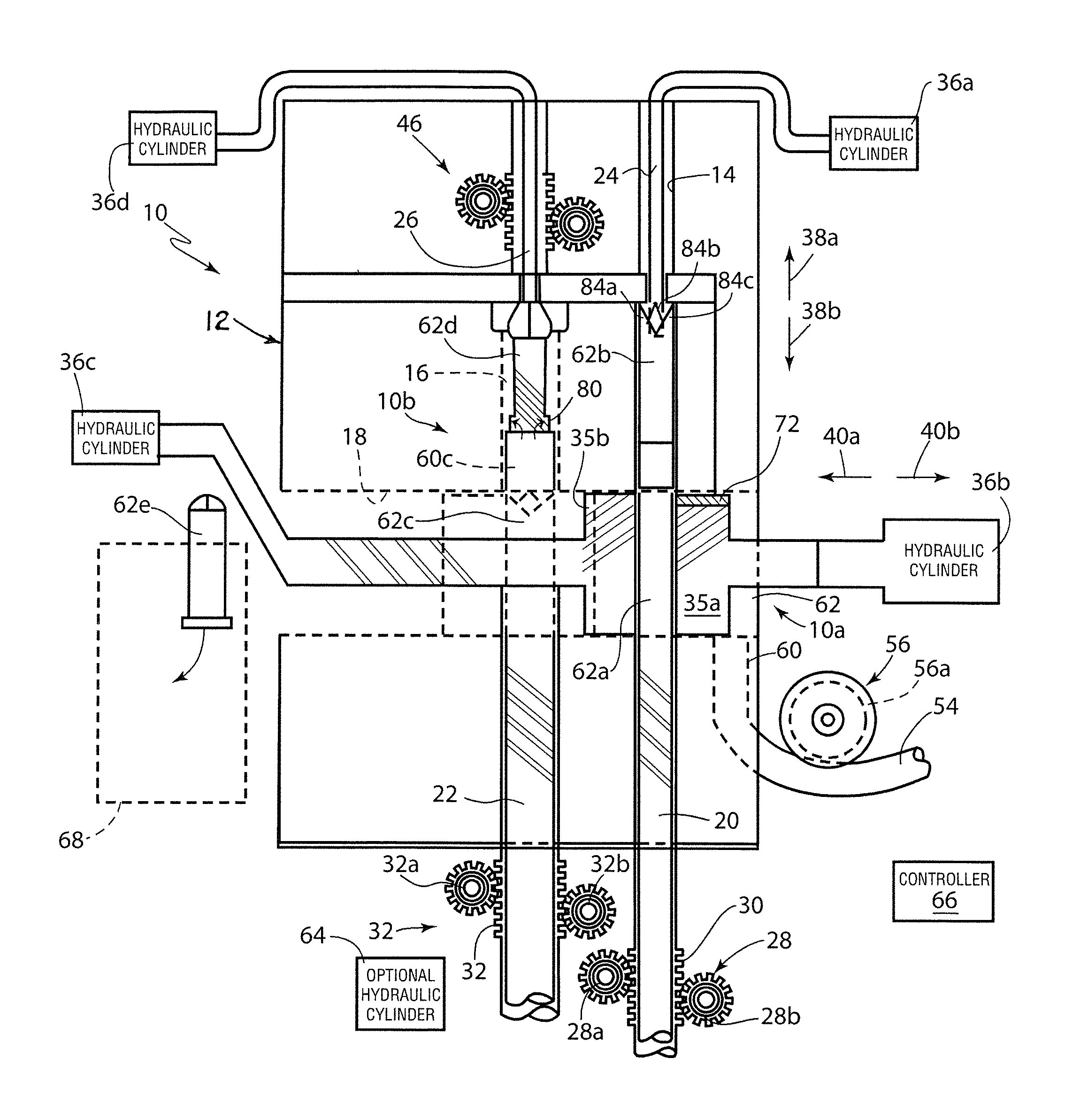 Unitary connector pin formed by two-stage cold heading die