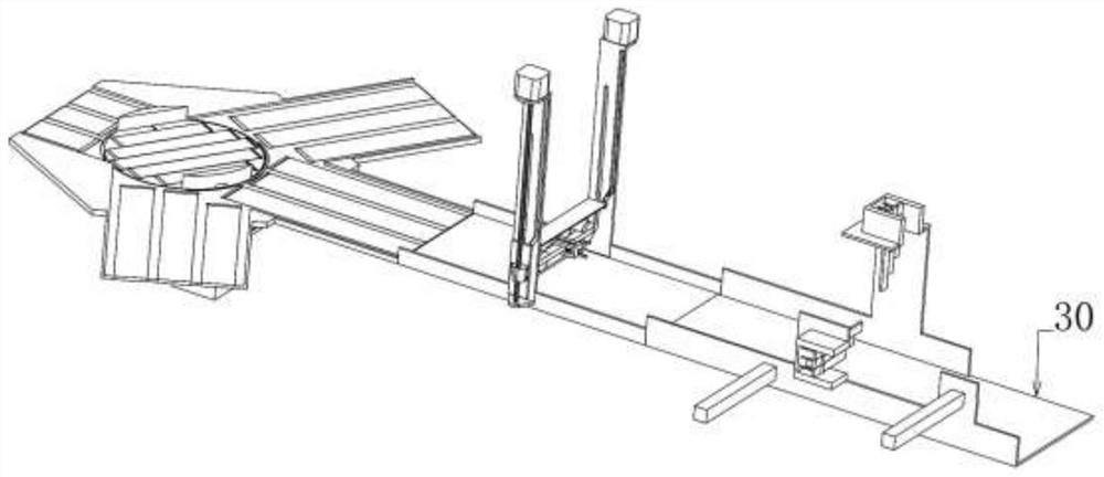 Automatic sorting device for articles in logistics supply chain