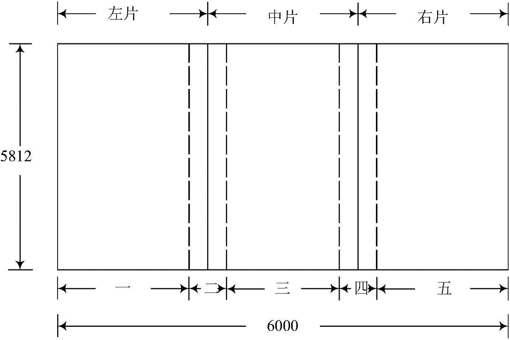 CDD image aberration elimination method based on nearest statistics