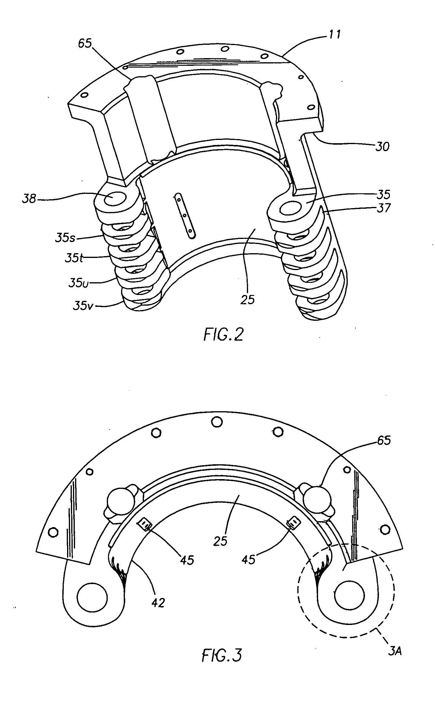 Flush mounted spider