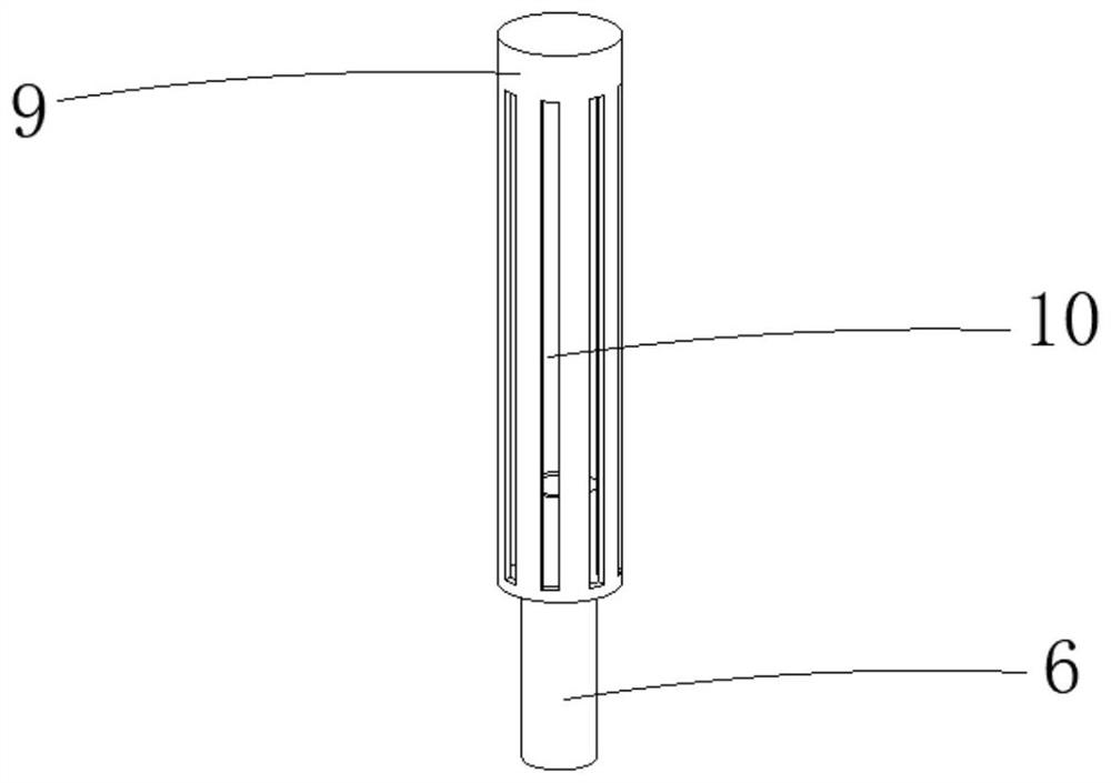 Breathable polyurethane runway and material mixing device thereof