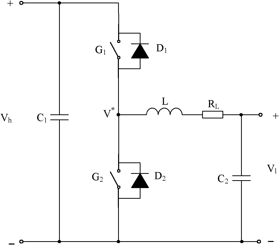 Non-isolated bi-directional DC-DC converter control method