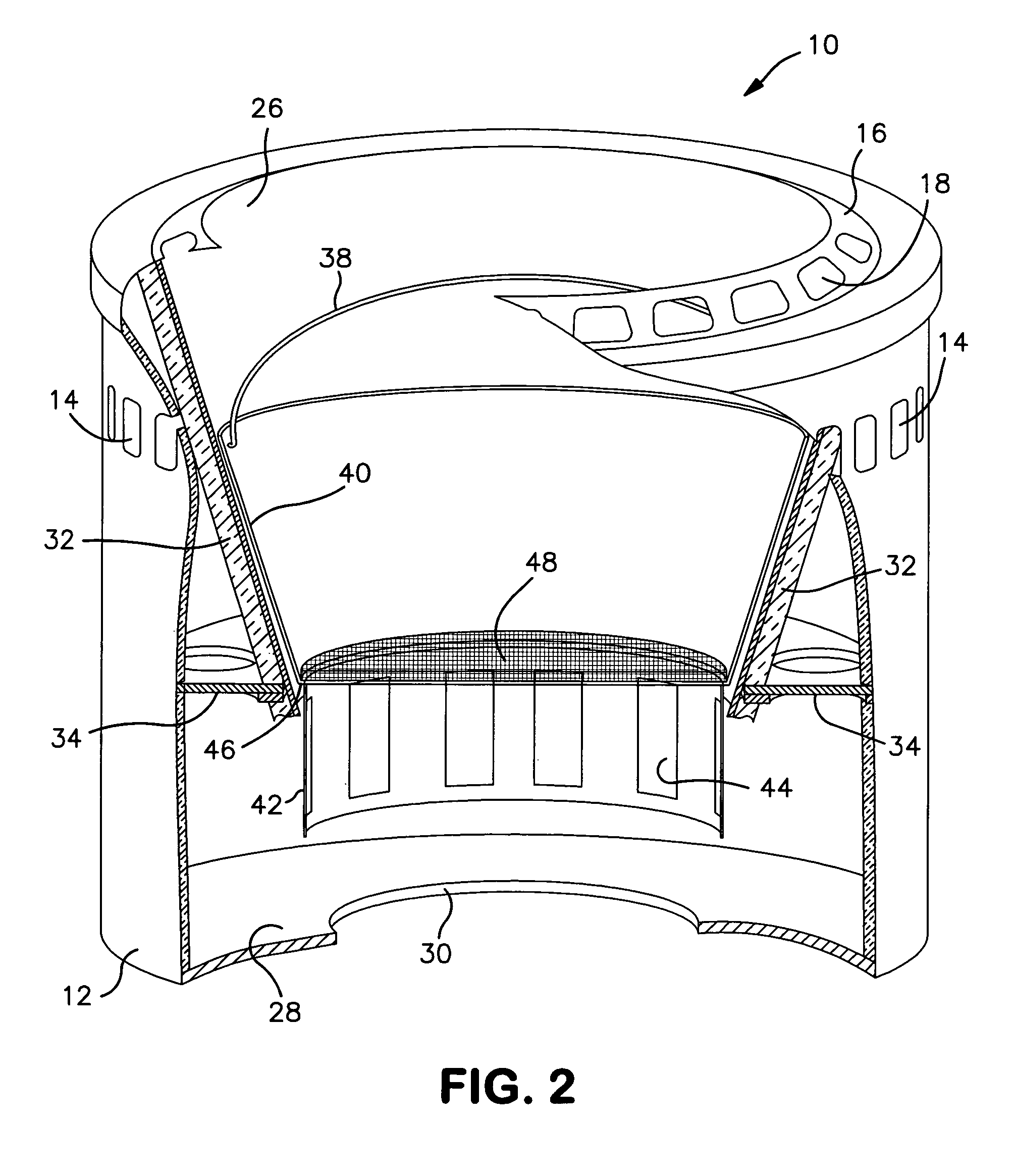 High efficiency combustion stove