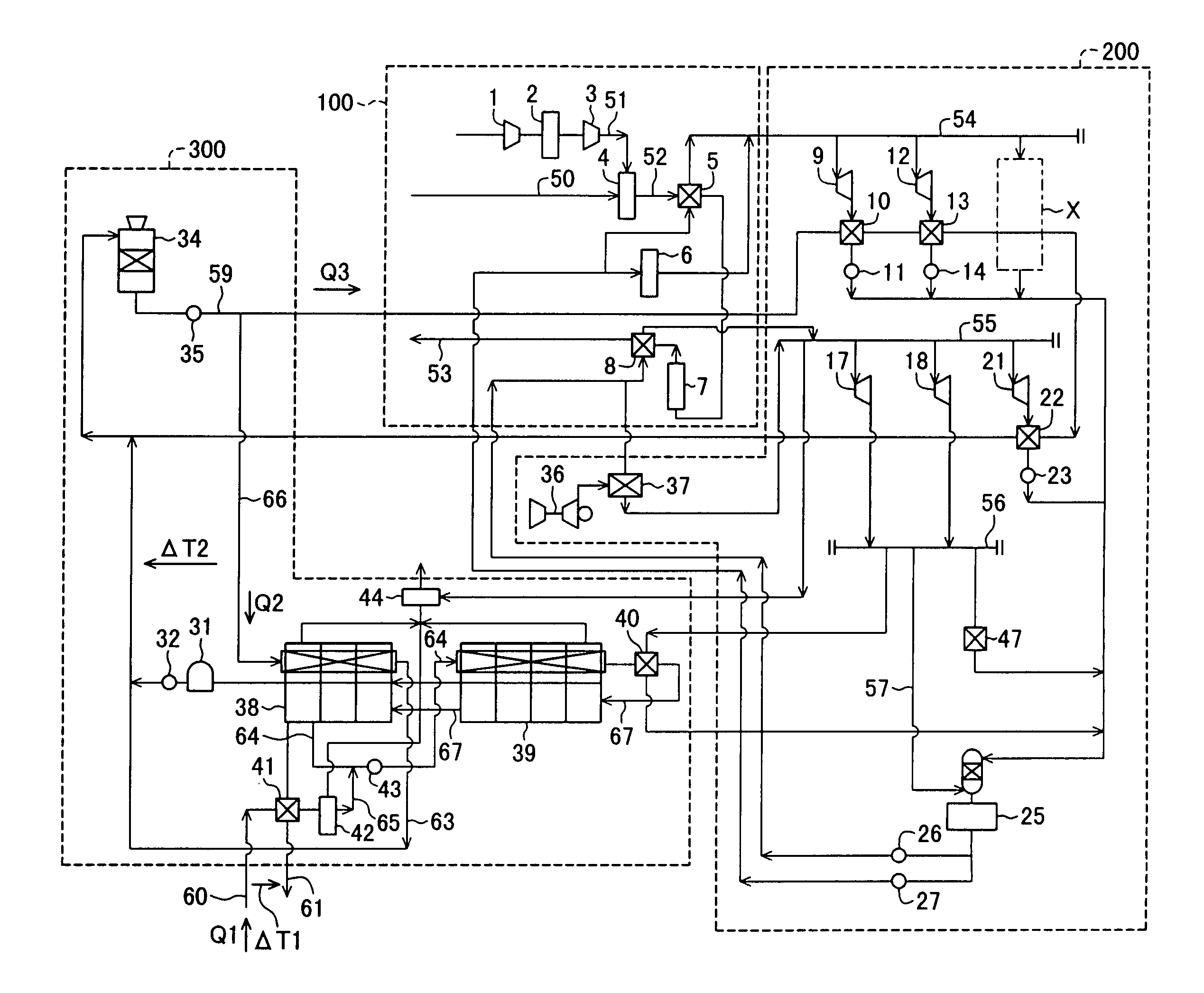 Novel fuel production plant and seawater desalination system for use therein