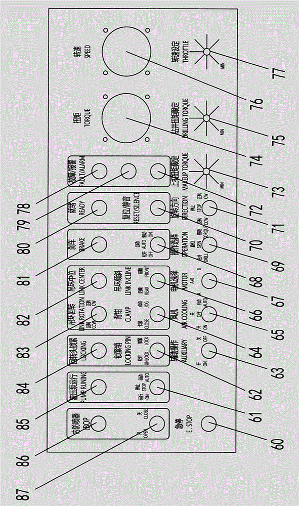 Ring screen projection system of land drilling rig installation operation simulation system, and image processing method thereof