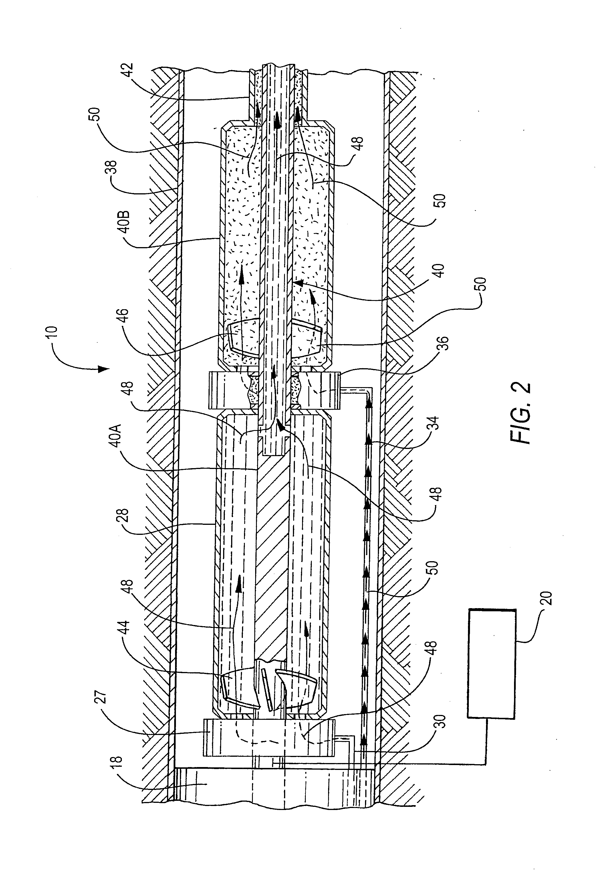 Integrated pump and compressor and method of producing multiphase well fluid downhole and at surface