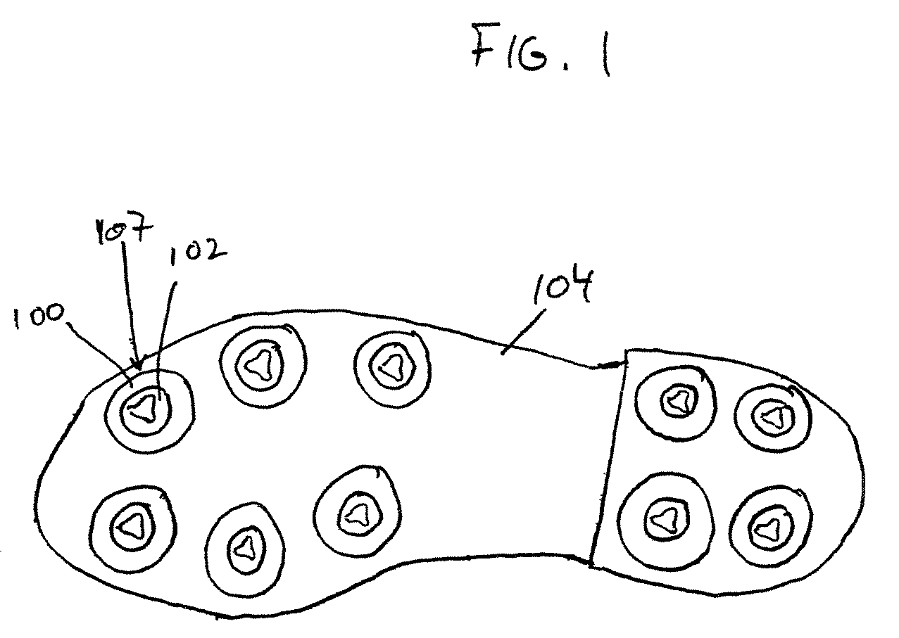 Sole construction for an athletic shoe