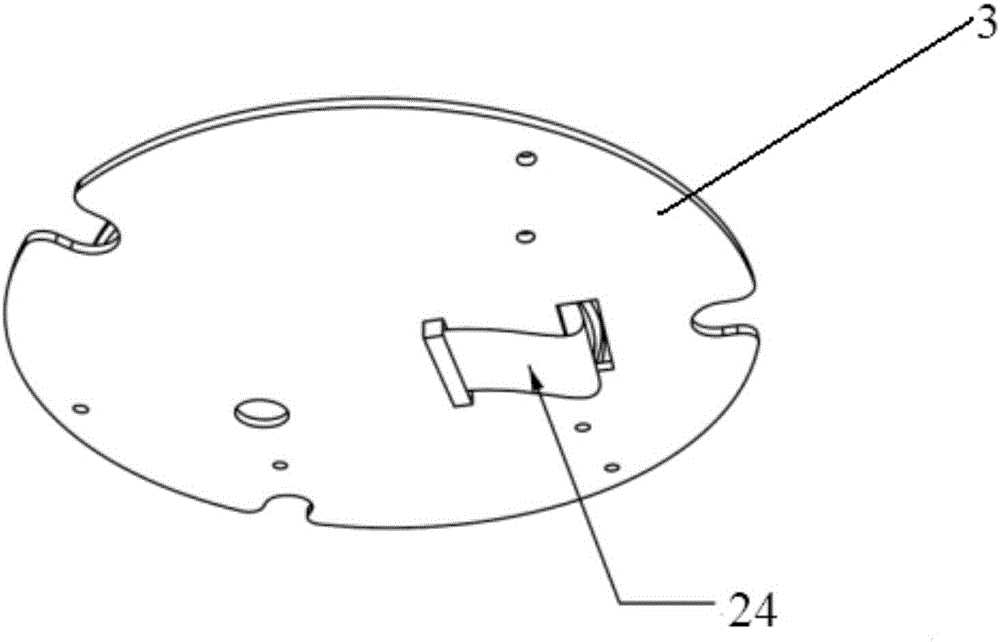 Display device of indoor air environment monitoring equipment and indicating method