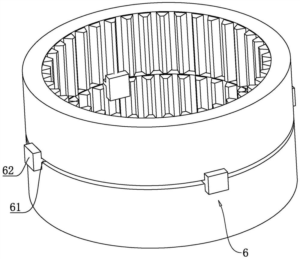 Assembly type cushion for heat treatment of ring workpieces