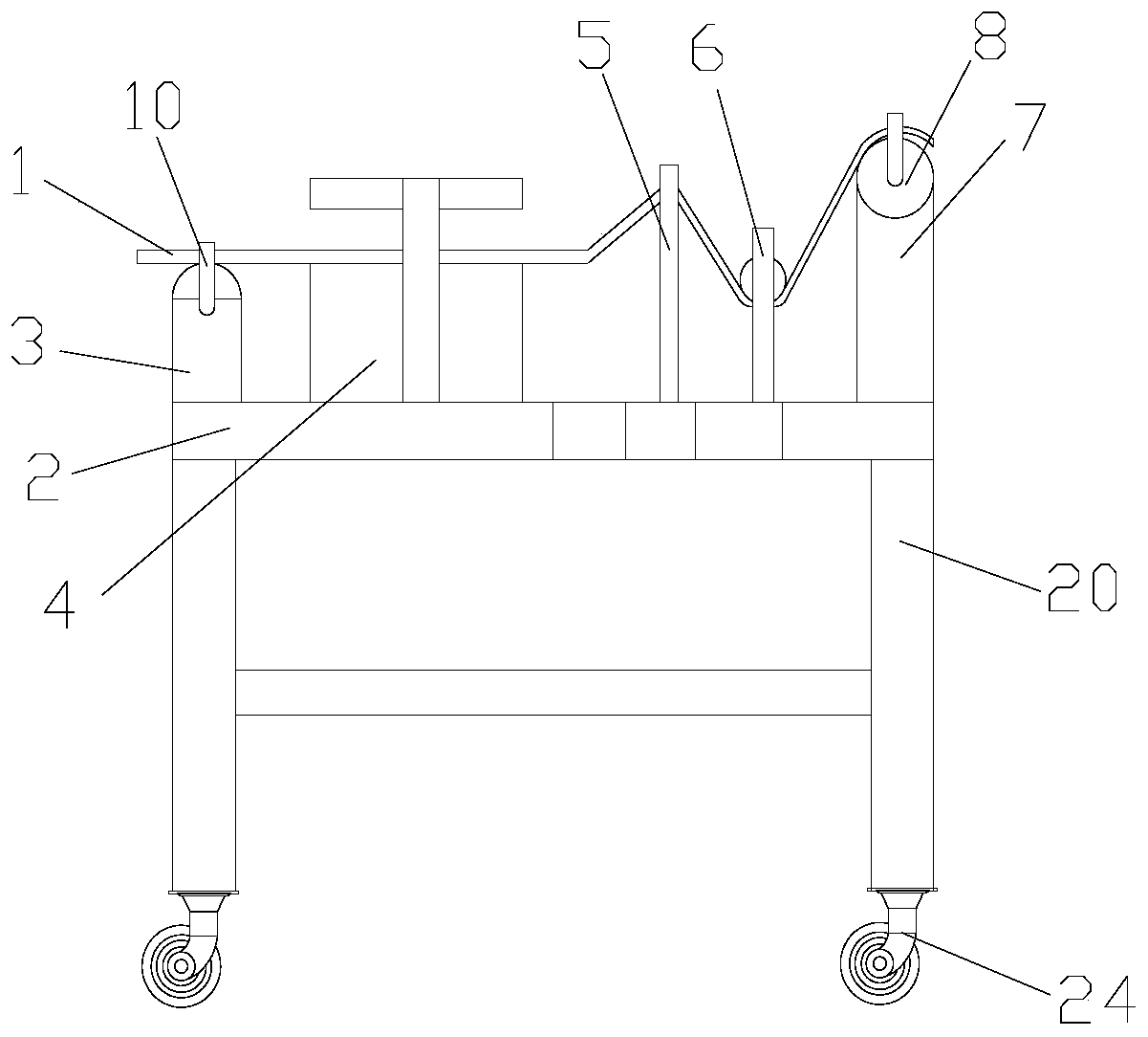 Cloth feeding mechanism of embroidery machine and embroidery machine