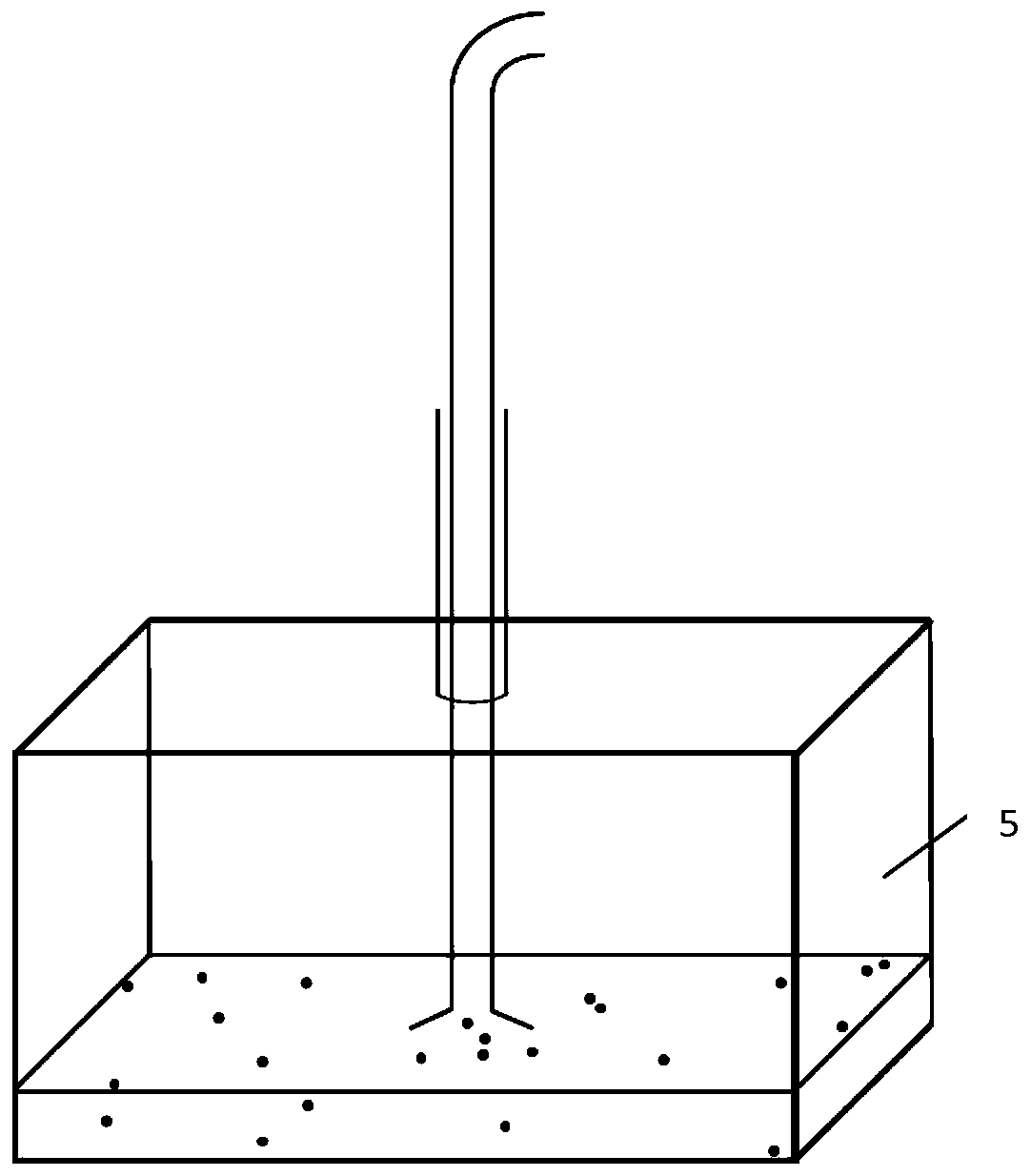 A kind of low-shrinkage self-compacting concrete for steel shell immersed tube, its preparation method and application