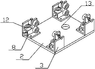 Laser cutting machine cross beam of roller transmission system