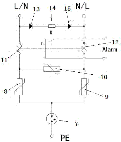 Onboard surge protector