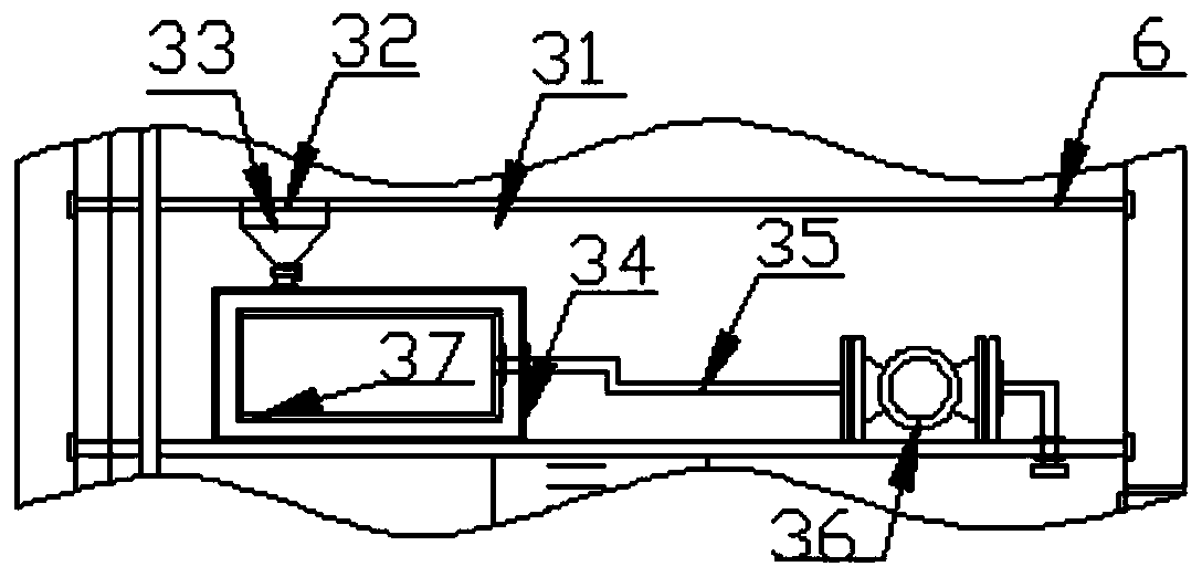 Automatic liquid changing device for computer numerical control machine tool