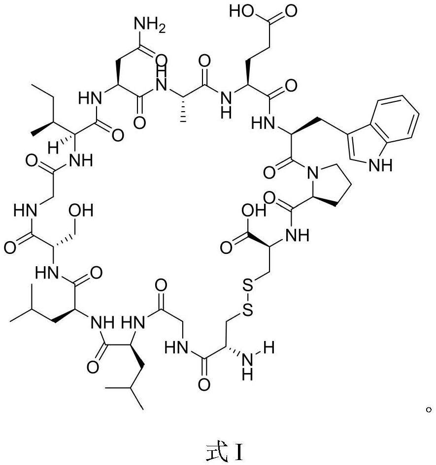 Polypeptide analogue as well as preparation method and application thereof