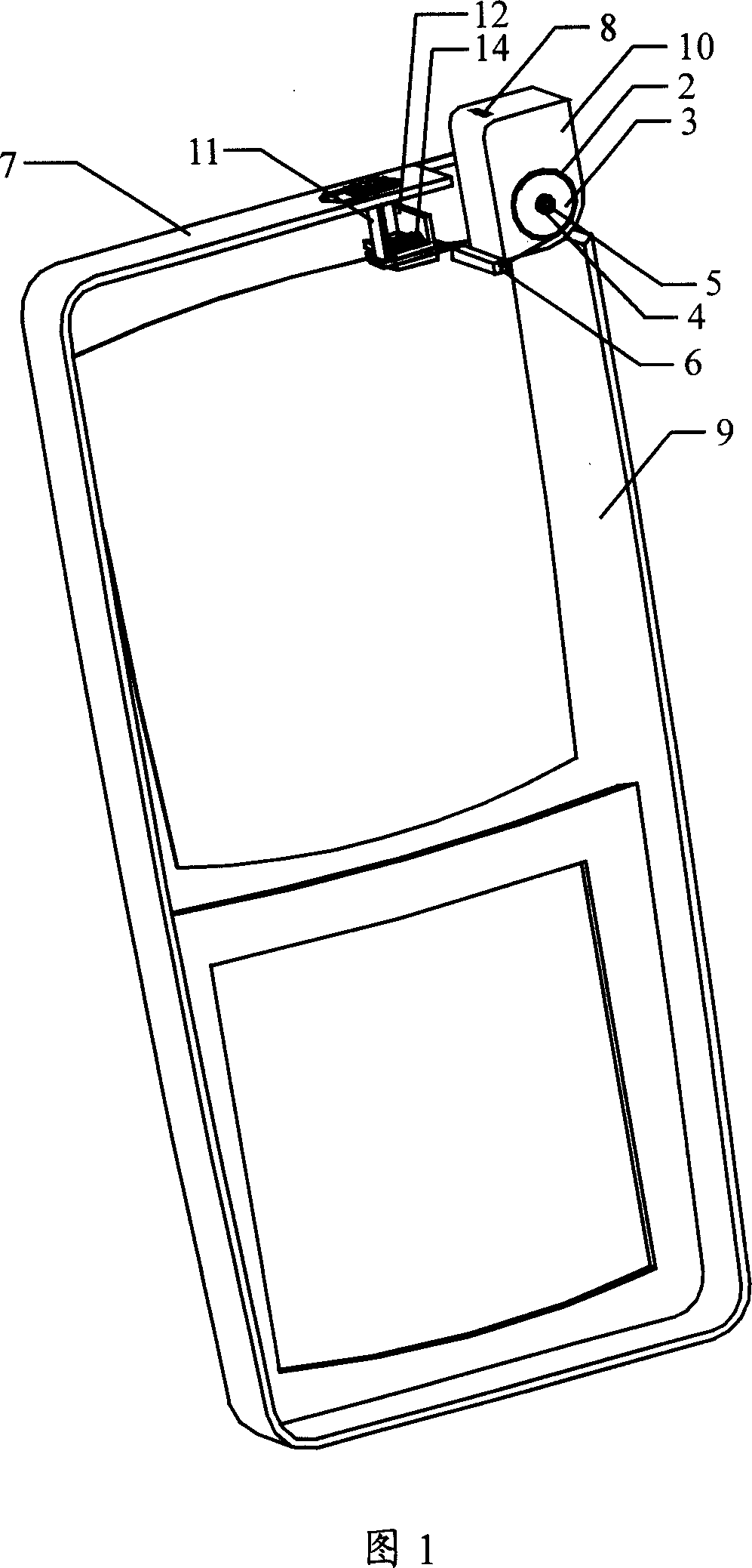 Side-wise rotary type automatic ejection pick-up head