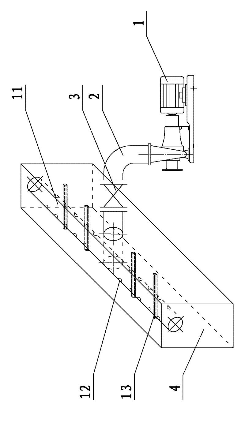 Riverside tail water treatment system device