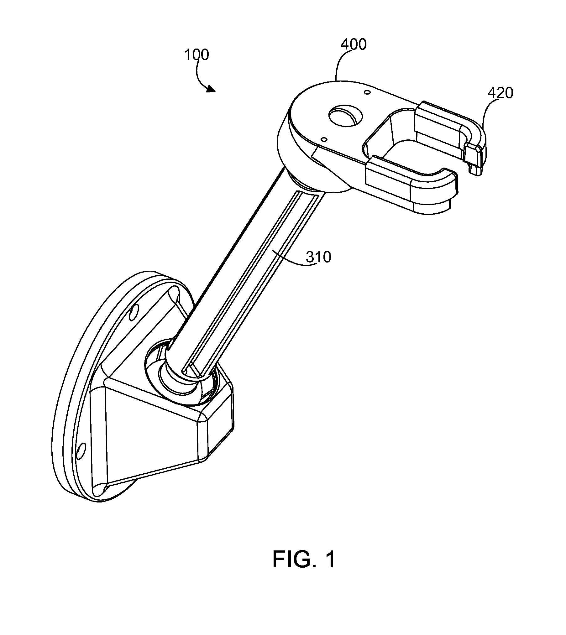 Wall mounted appliance holder