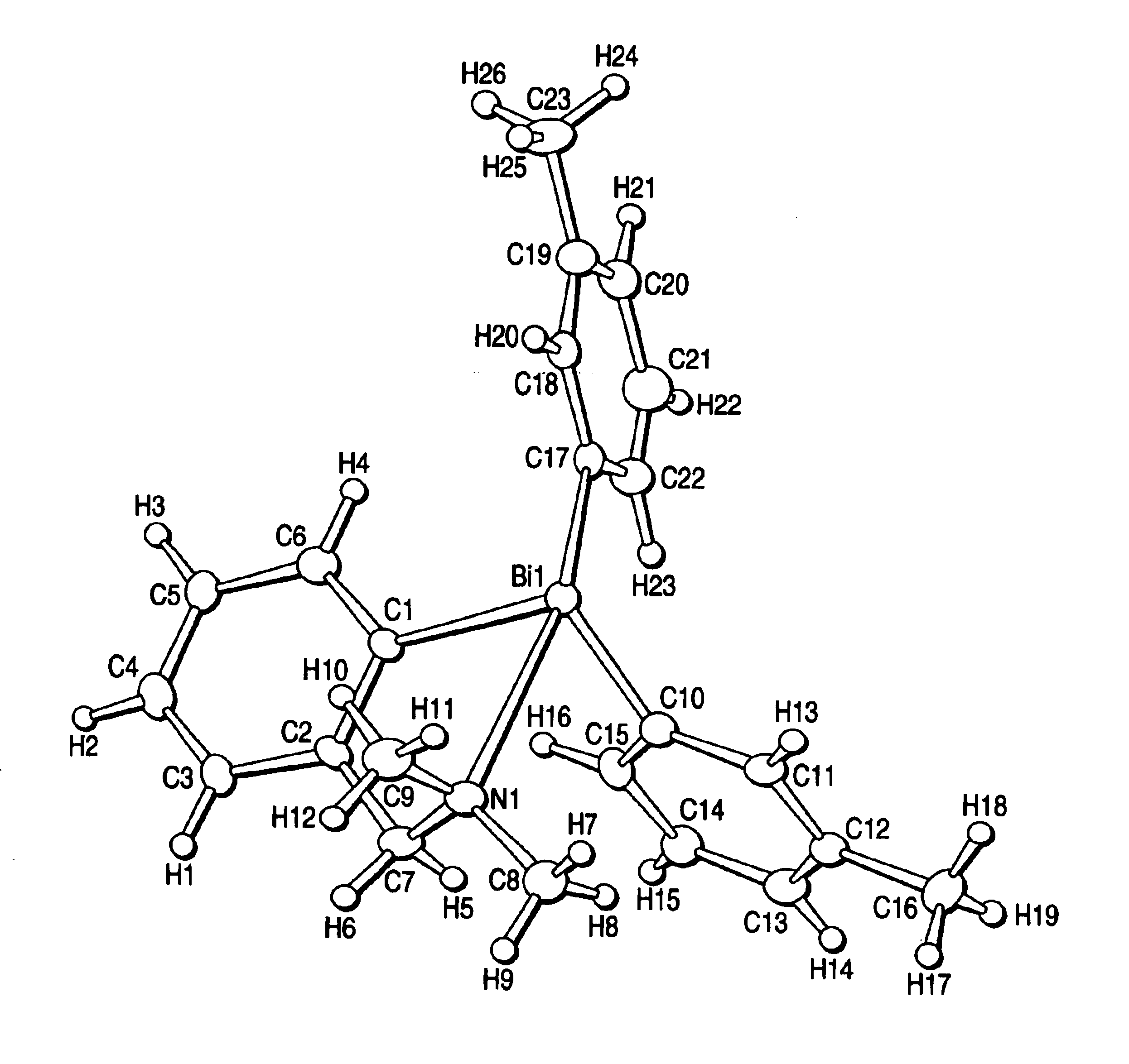 Bismuth compound, process of producing the same, and process of producing a film