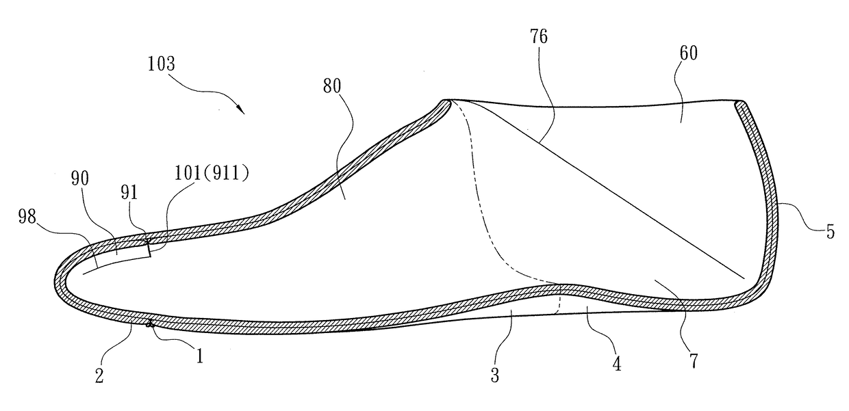 Method for weaving integral shoe upper fabric by circular knitting machine and integral shoe upper fabric thereof