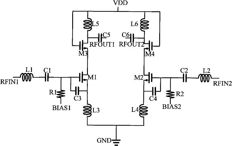 Variable gain low-noise driving amplifier