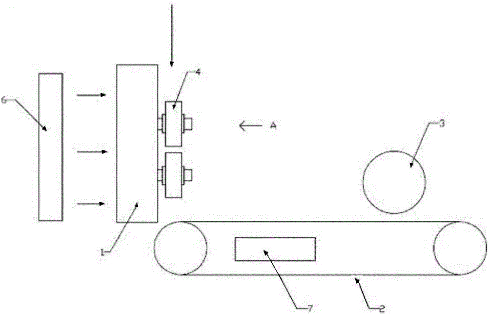 External wall fireproof thermal-insulation plate prepared by using slag cotton