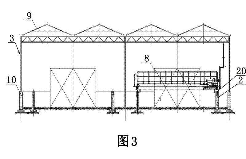 Oxygen-enriched biological treatment method and system of solid liquid waste