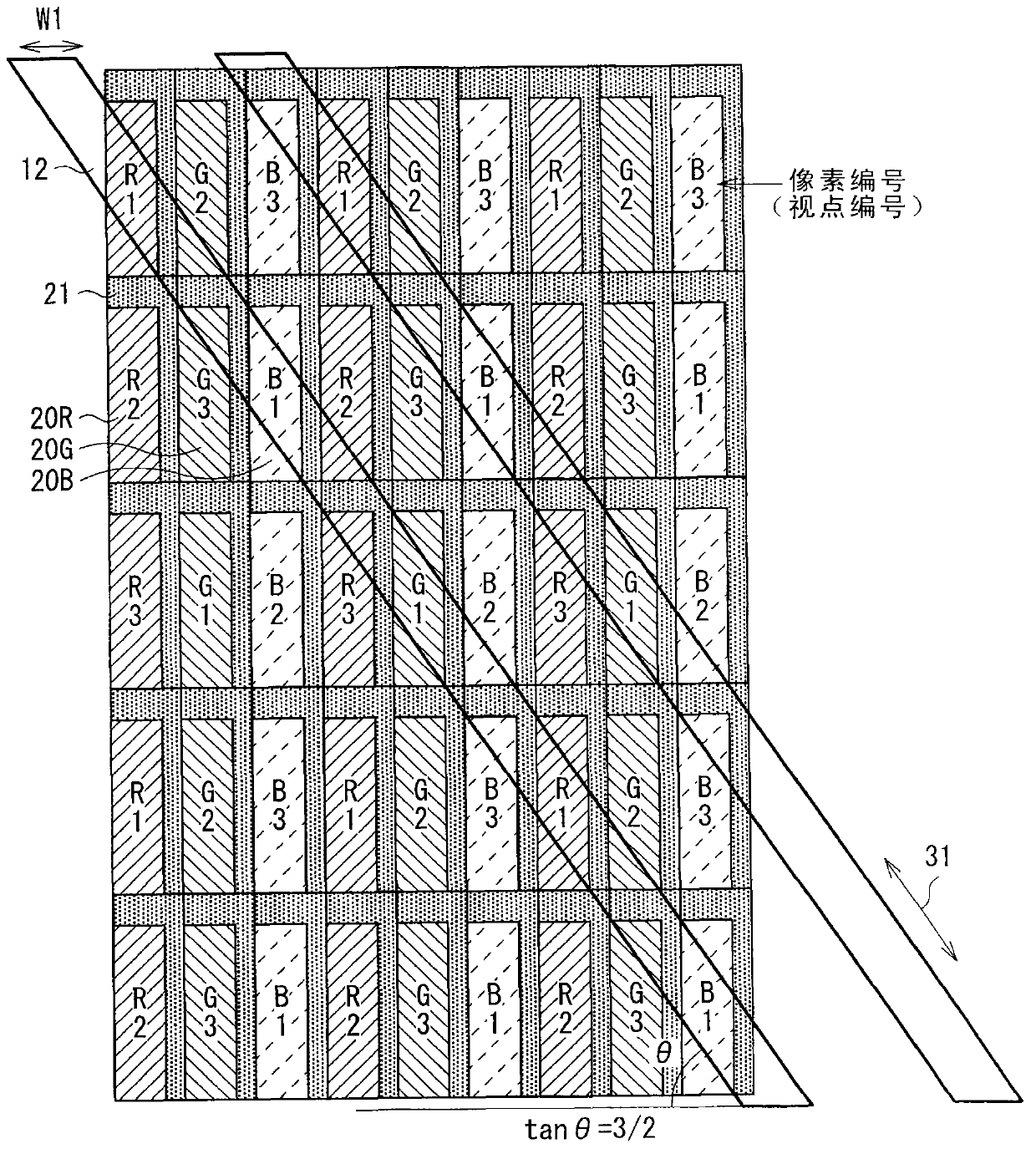 Display device and electronic apparatus