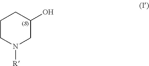 Process for producing chiral 1 - substituted 2 - piperidinols employing oxidoreductases