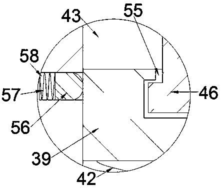 Embedded heat dissipation device of server room