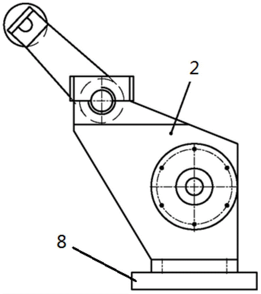 Turning roll device of reversible cold rolling mill unit