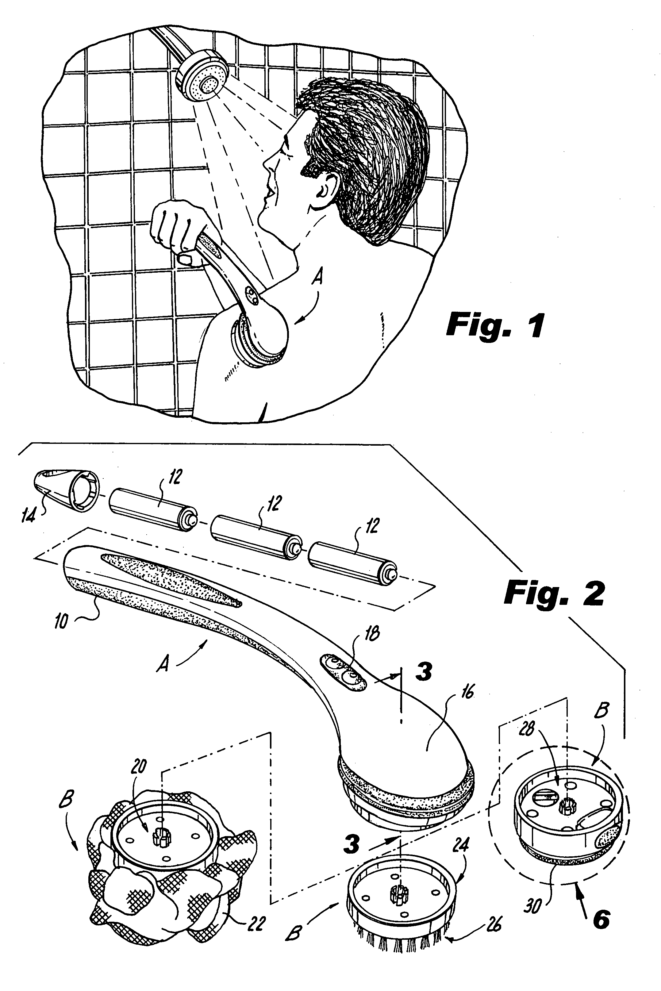 Soap dispensing attachment for hand-held appliance