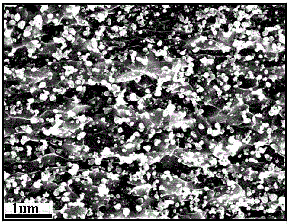 Ferritic steel plate with nanaoscale spherical cementite enhancing function and preparation method of ferritic steel plate