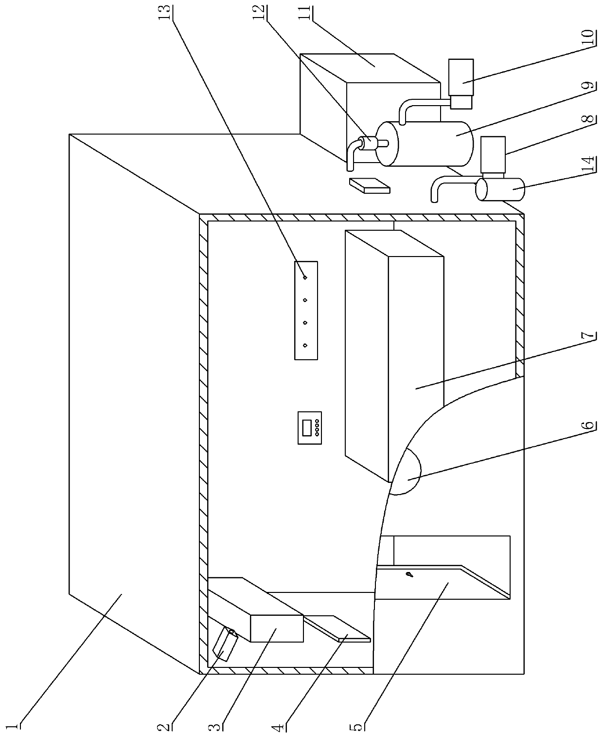 Saturated oxygen therapeutic machine