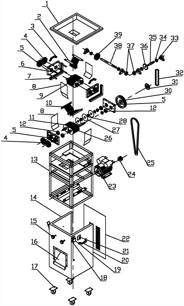 a shredded meat machine