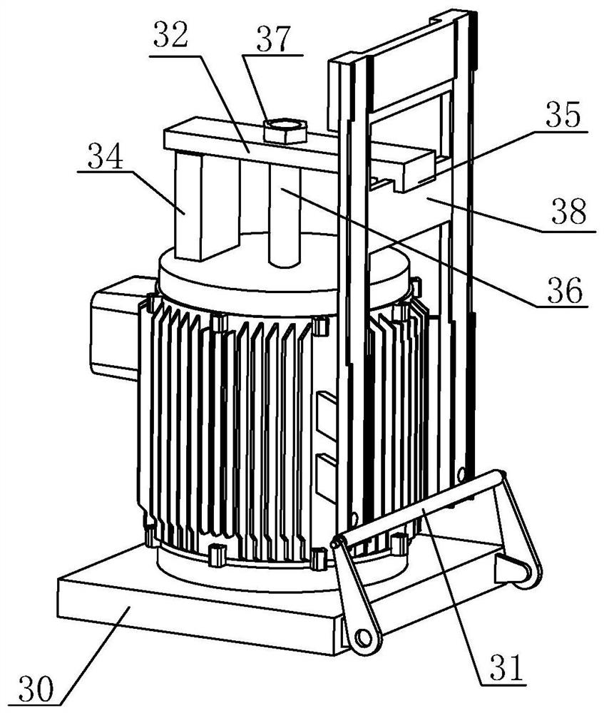 Special explosion-proof motor for plunger pump and process