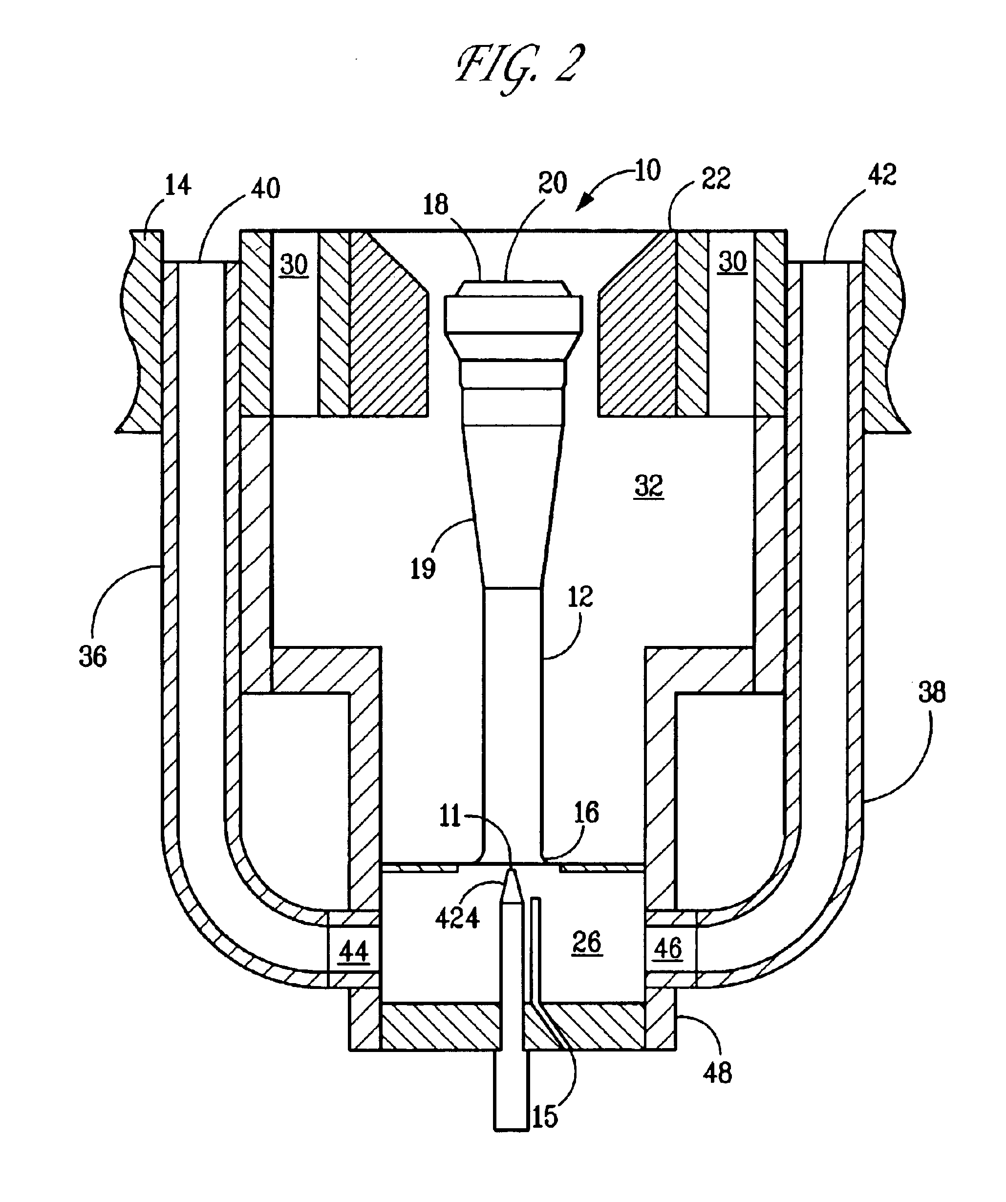 Fuel spud for high temperature burners