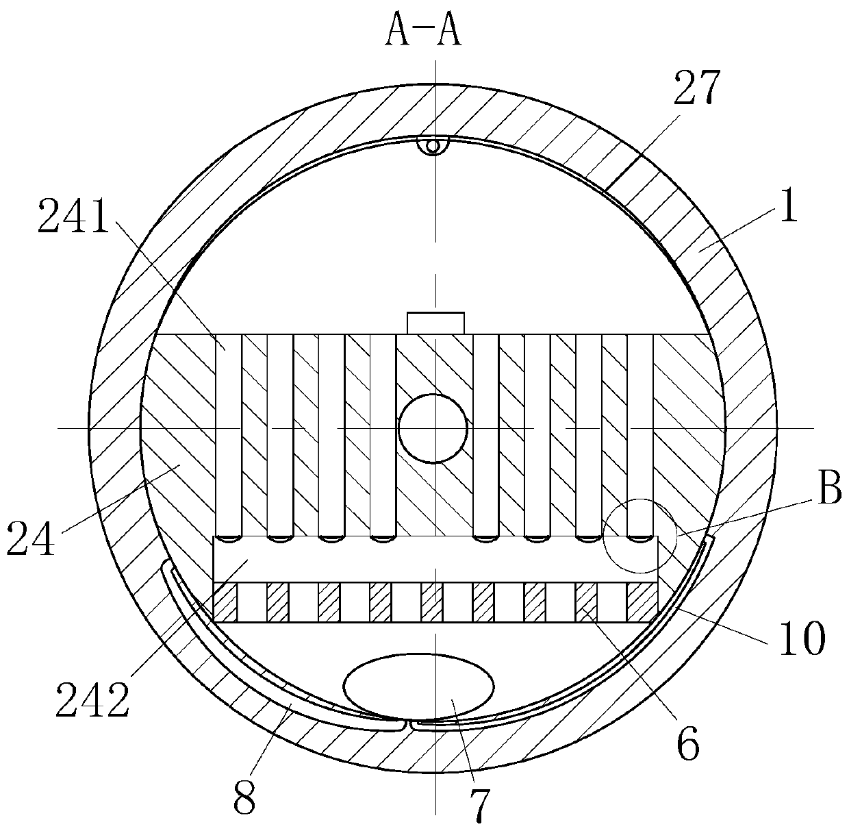 Grain dryer and online moisture detection method thereof