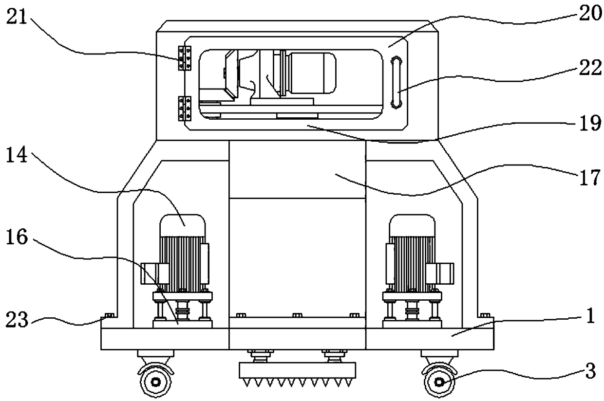 Drilling machine for multi-directional support for petroleum drill and exploitation