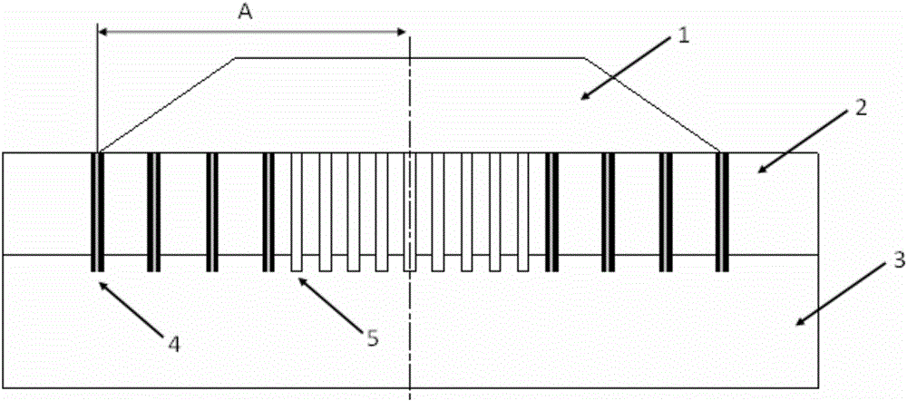 Composite-pile-cement-soil-pile partitioned composite foundation