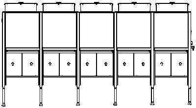 Closed adiabatic air cooler