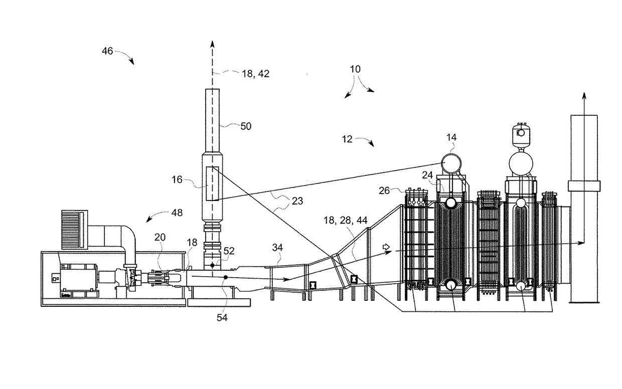 System and method for preheating a heat recovery steam generator