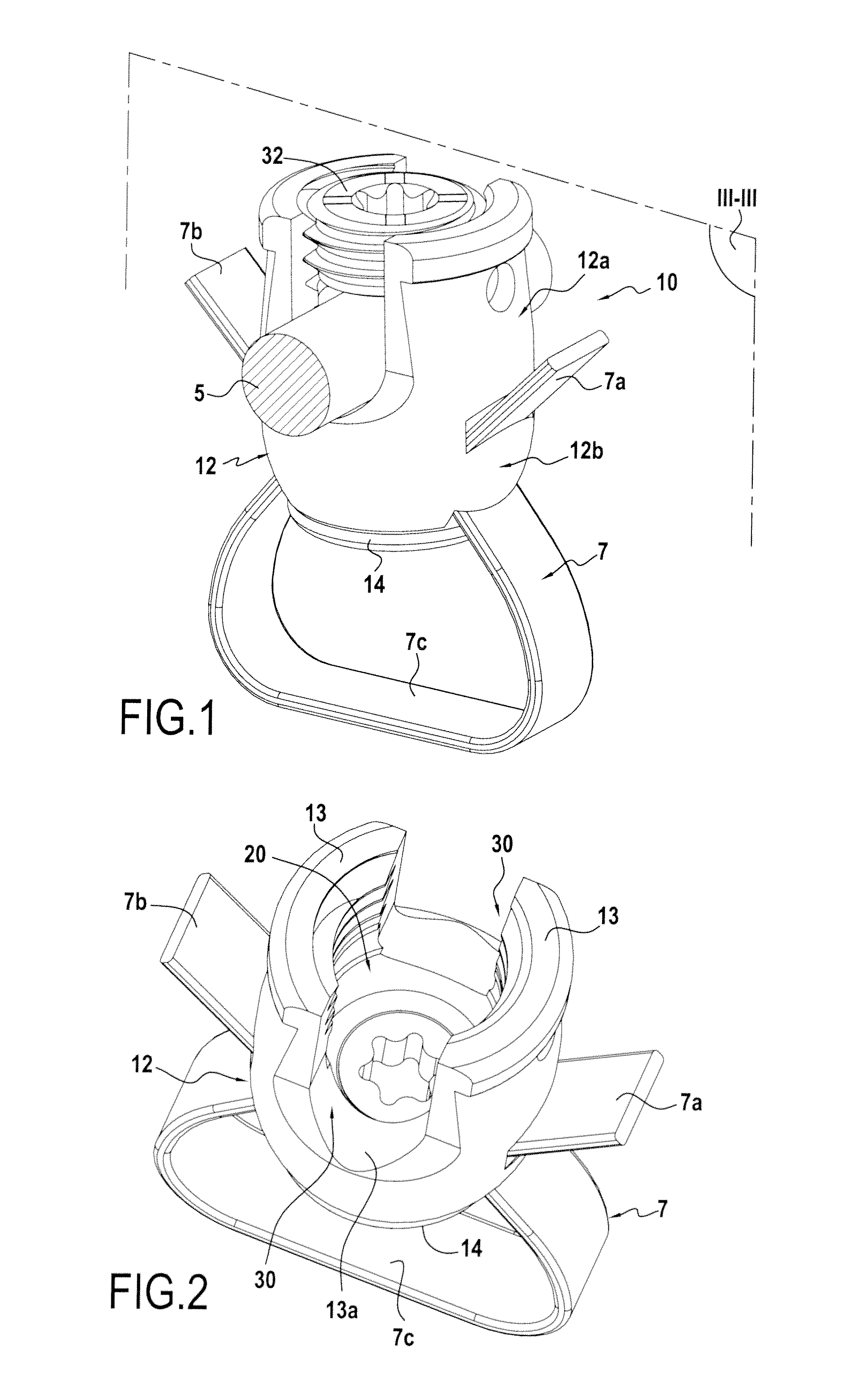 Bone fixing system