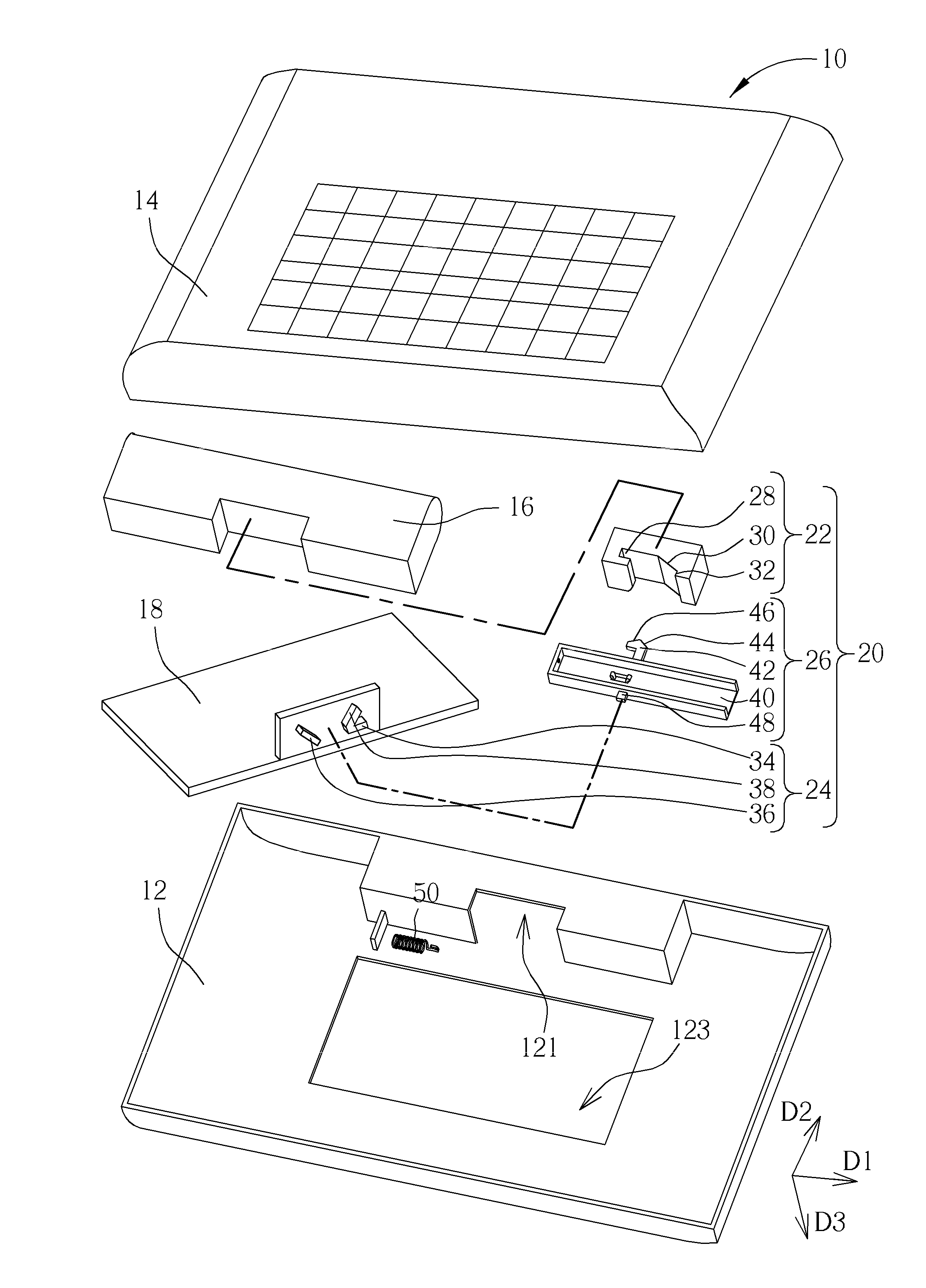 Slide switch and electronic device thereof