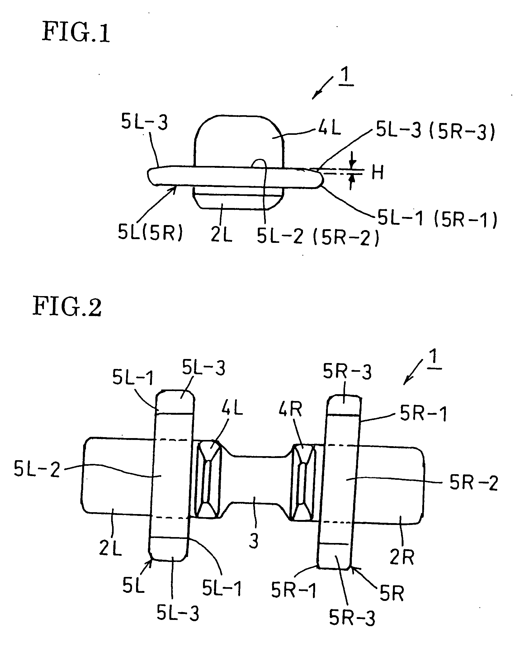 Core bar for rubber crawler and rubber crawler